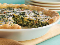Spinach quiche