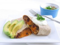 Sweet potato burrito
