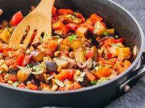 Eggplan caponata